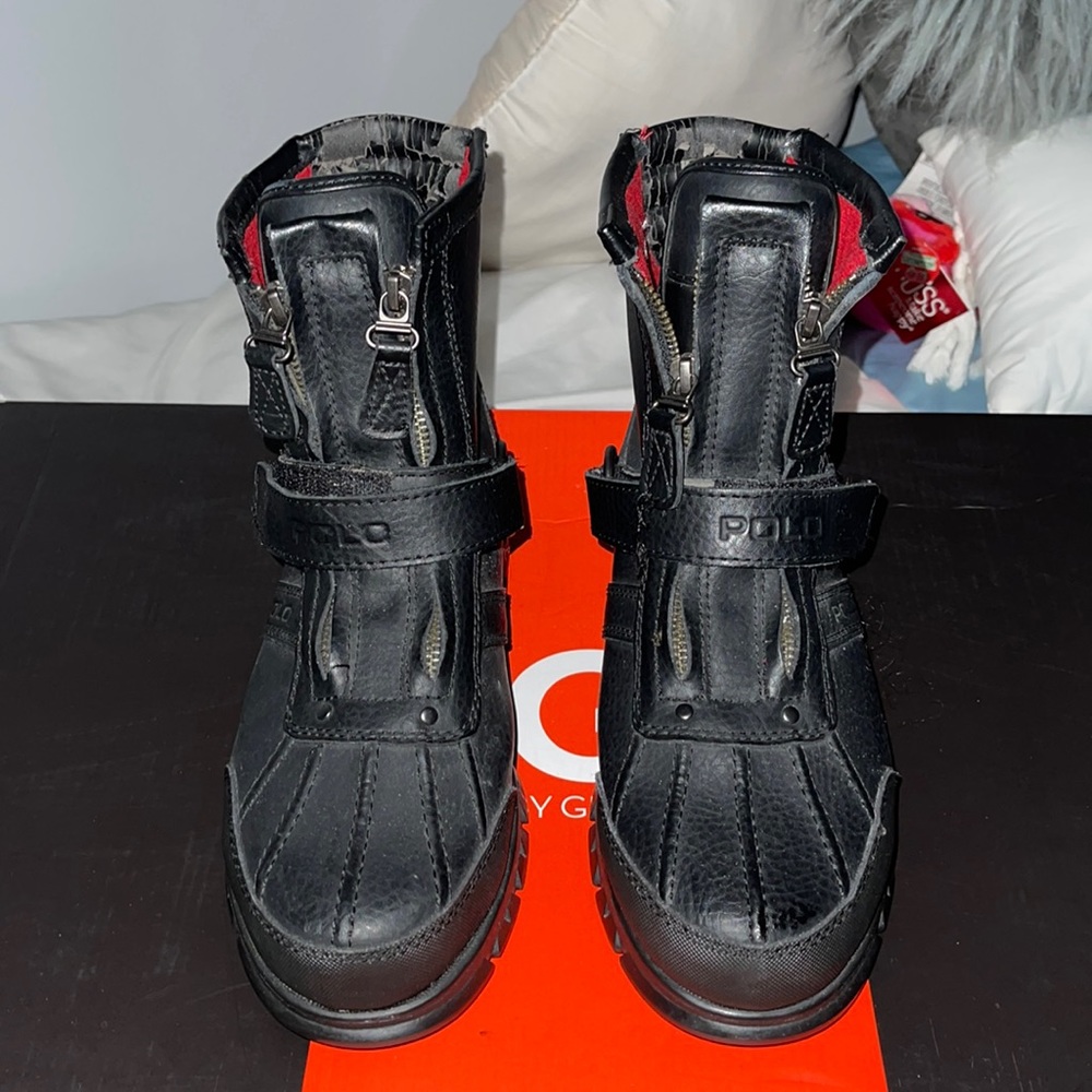 Black Polo Boots